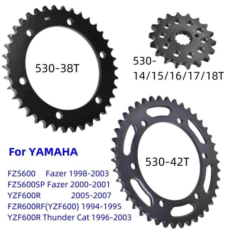 530 Chain - YAMAHA YZF600 FZR600 FZS600 Fazer FZS