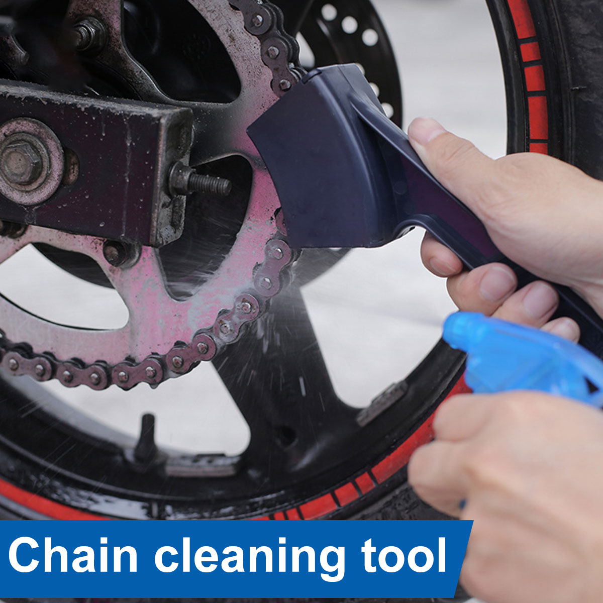 Chain Breaker - Motosiklet Bisiklet Zinciri Temizleyici Çift Kafaları