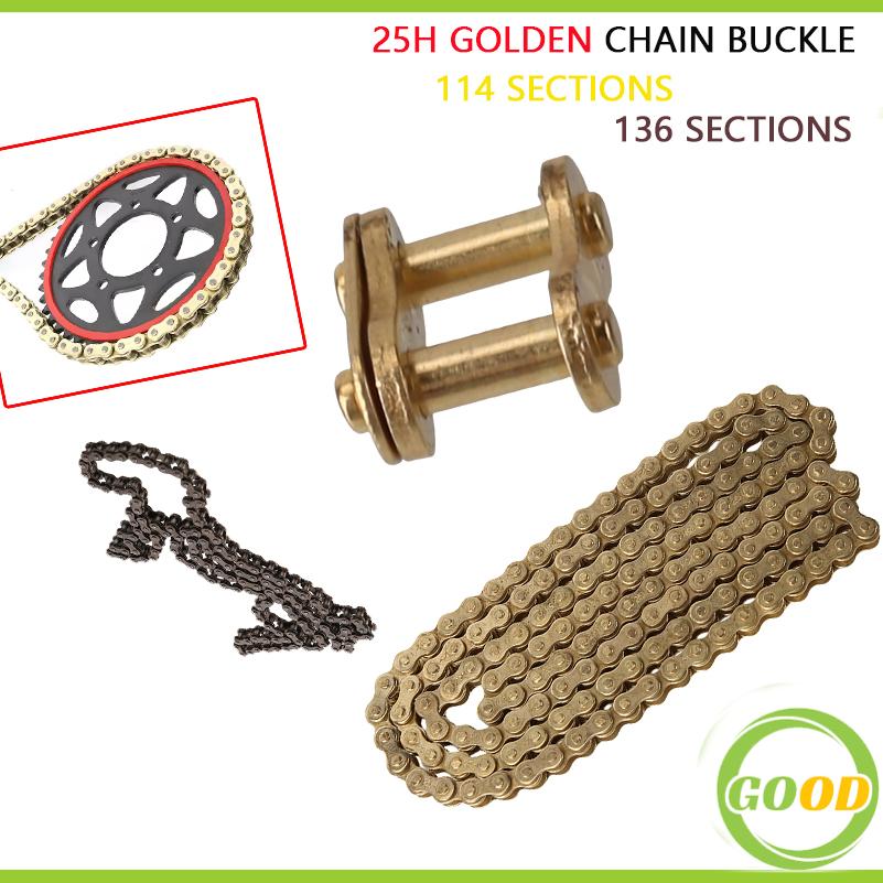 Bike Chain - 25H 114 Altın Zincir 25H 136