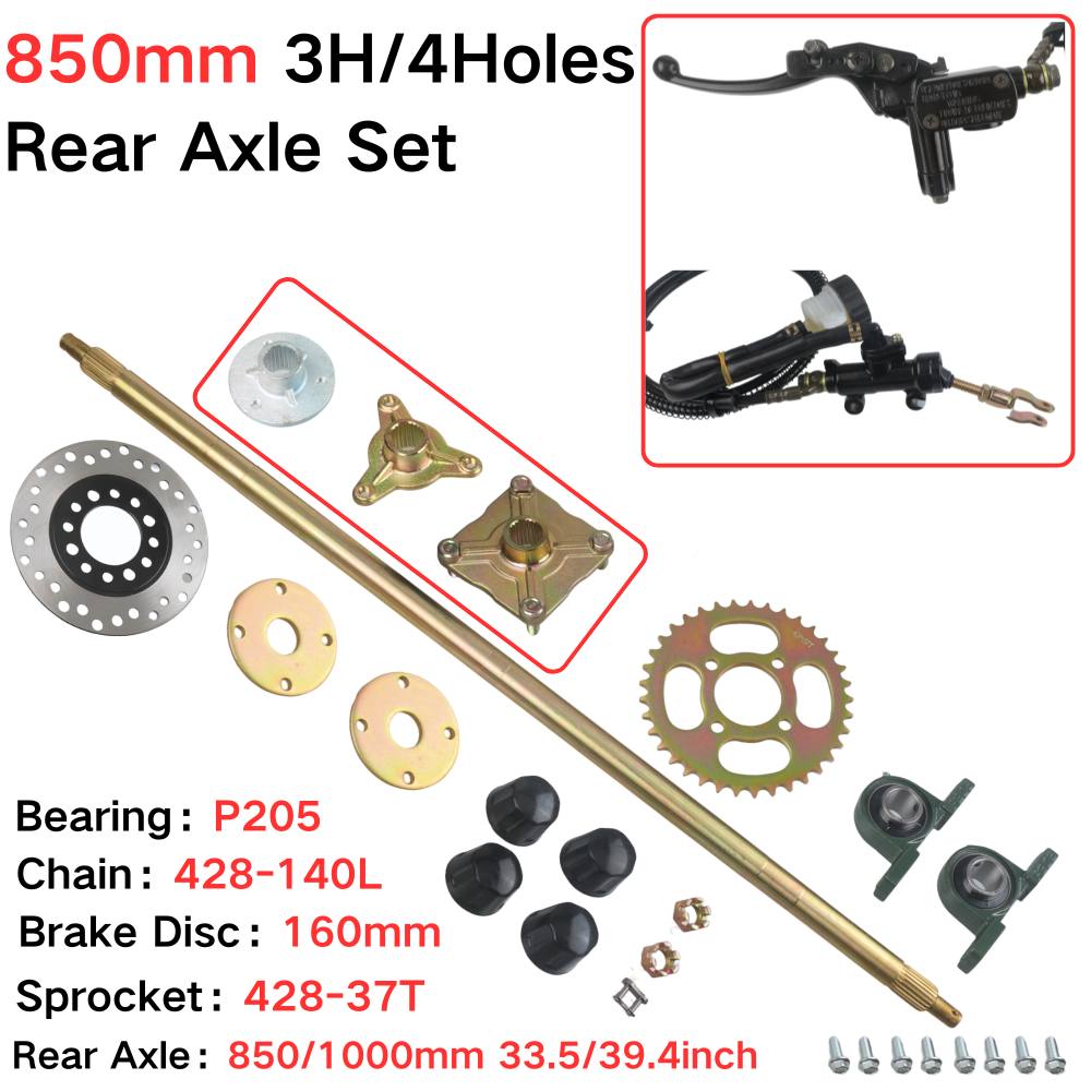 850mm Arka Aks Komple Seti 428 - Sprocket incelemesi ve fiyatı