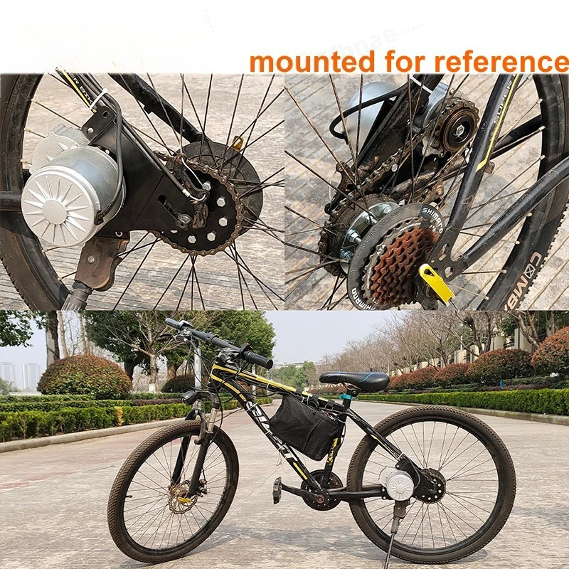DIY 250W 350W Ucuz Çözüm Jant  - Sprocket incelemesi ve fiyatı